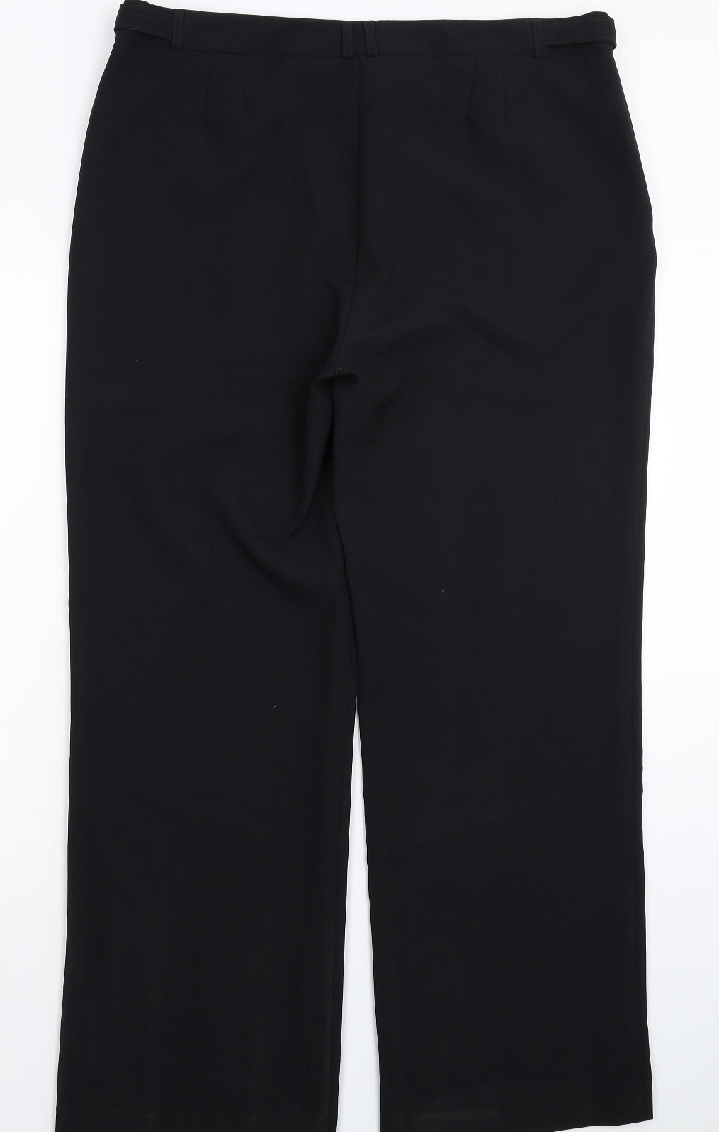Peacocks Womens Black   Trousers  Size 18 L30 in