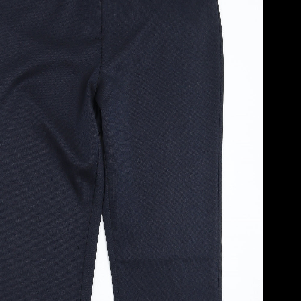 F&F Womens Blue   Dress Pants Trousers Size 16 L30 in