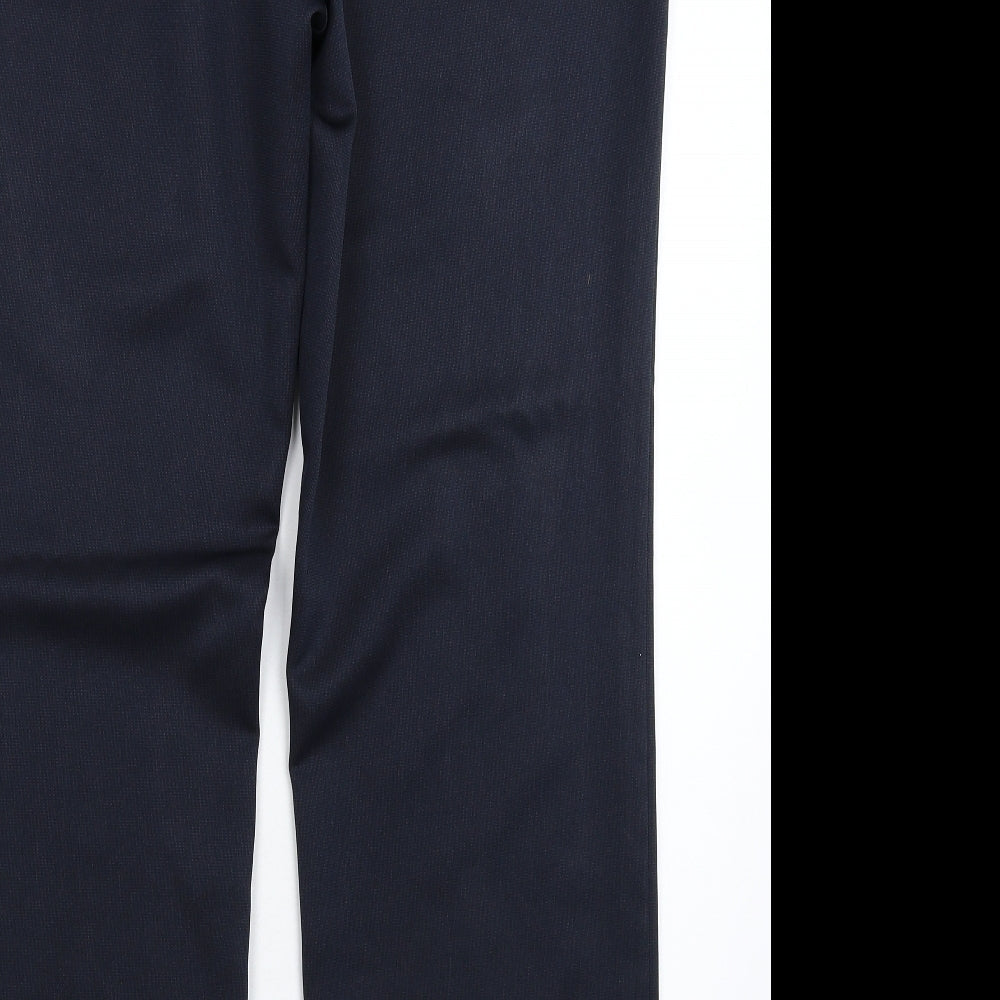 F&F Womens Blue   Dress Pants Trousers Size 16 L30 in