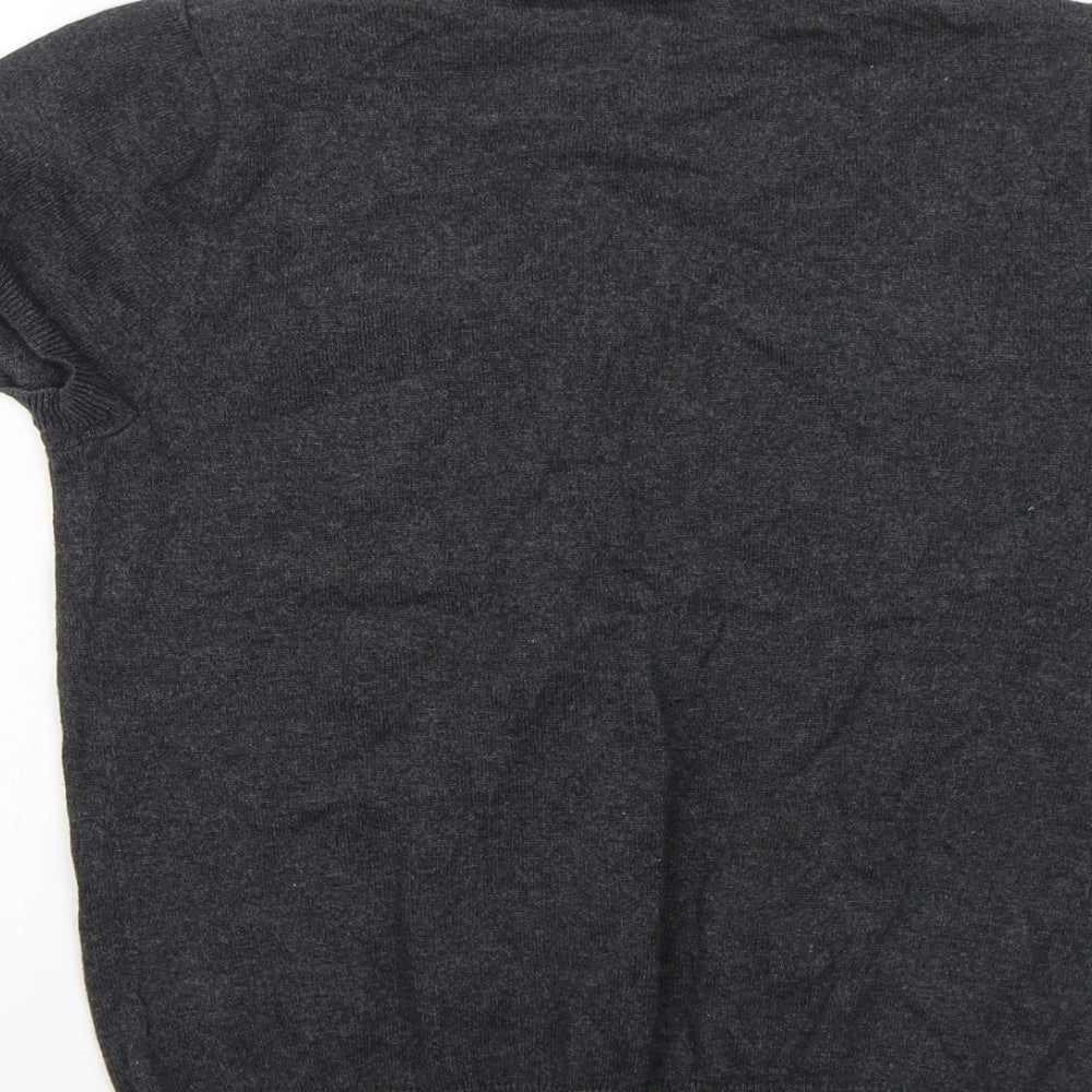H&M Womens Grey   Cardigan Jumper Size 12