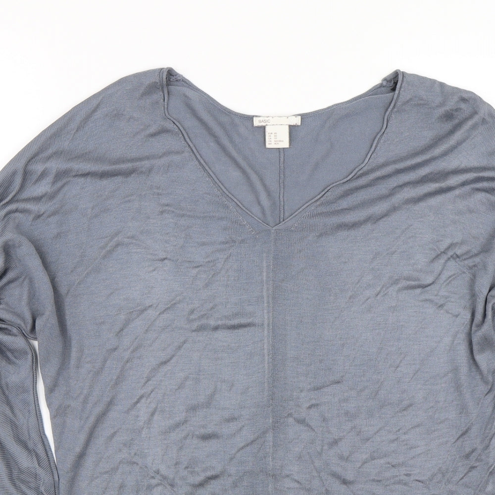 M&S Womens Blue   Pullover Jumper Size XS