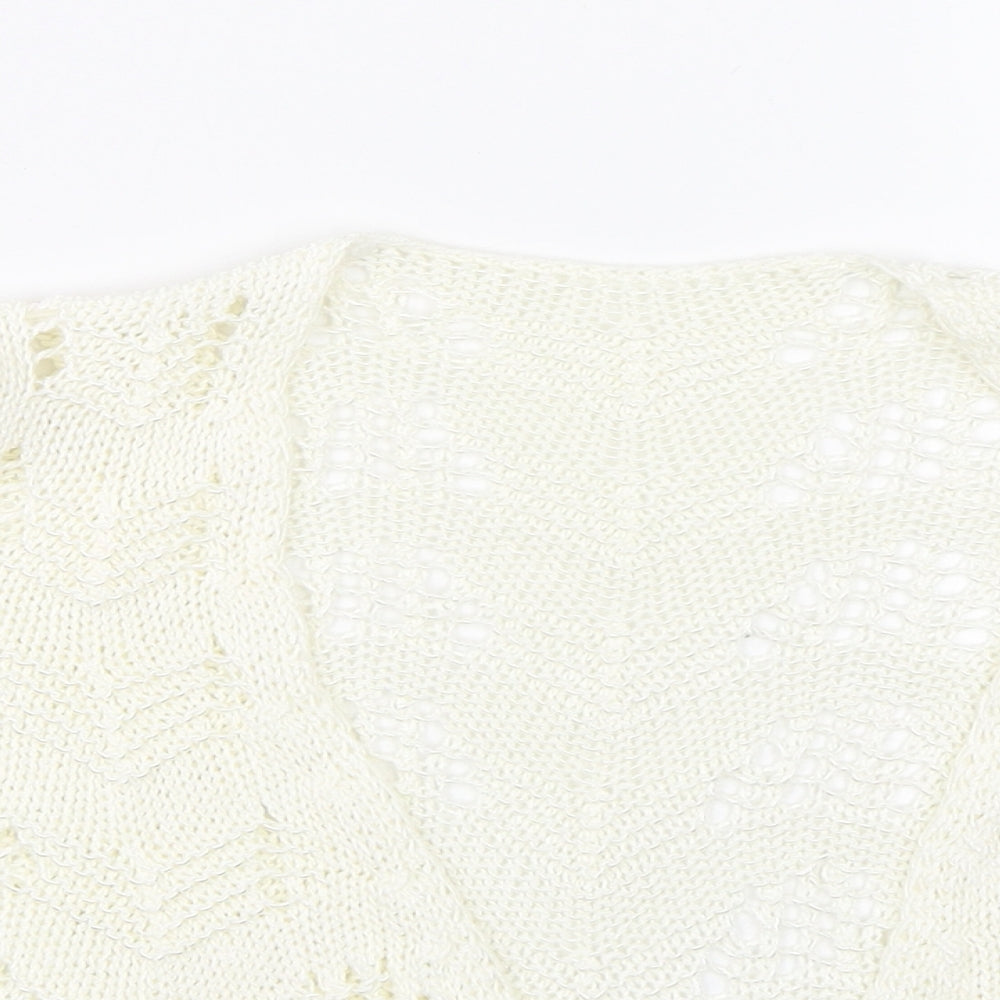 Per Una Womens Beige   Cape Jumper Size 14