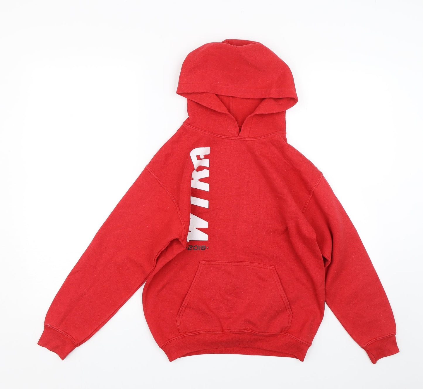 Gildan Boys Red   Pullover Hoodie Size M  - Martial Arts