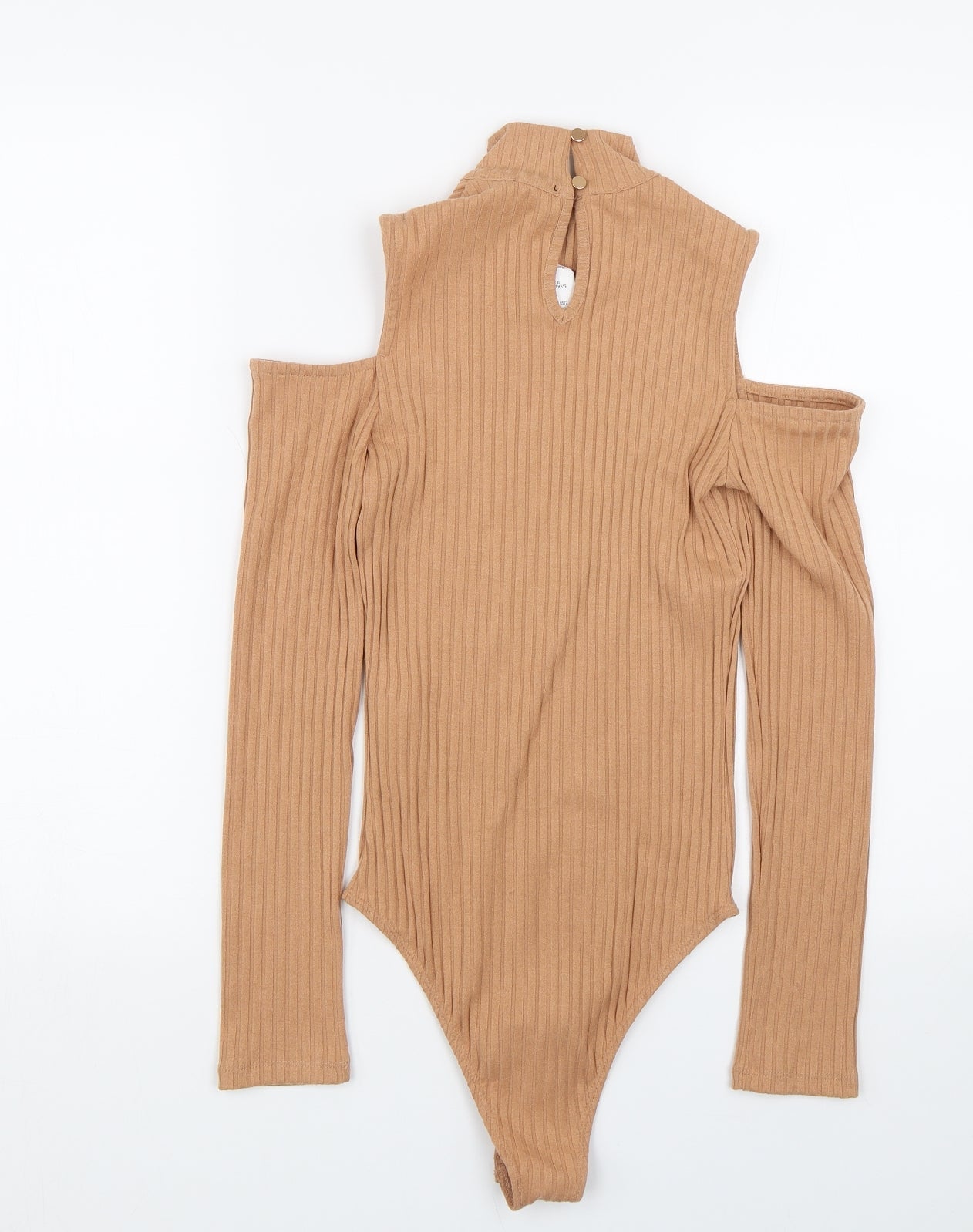 Forever21 Womens Brown Striped  Wrap T-Shirt Size S