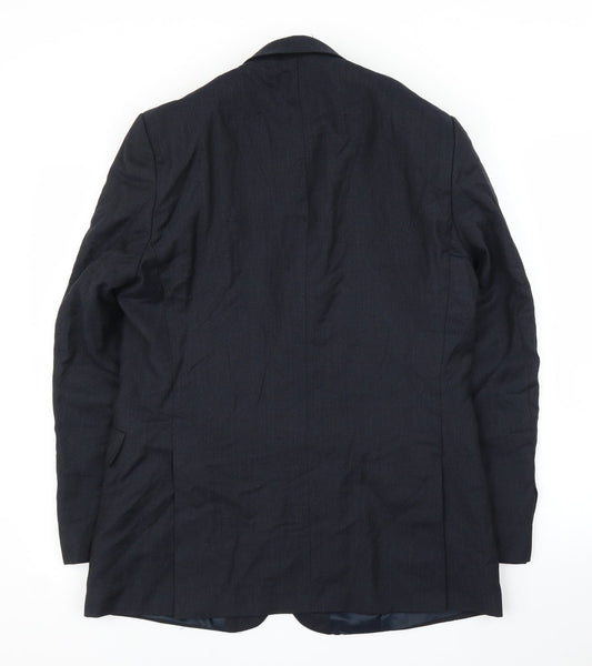 Hammond Mens Blue   Jacket Suit Jacket Size 40
