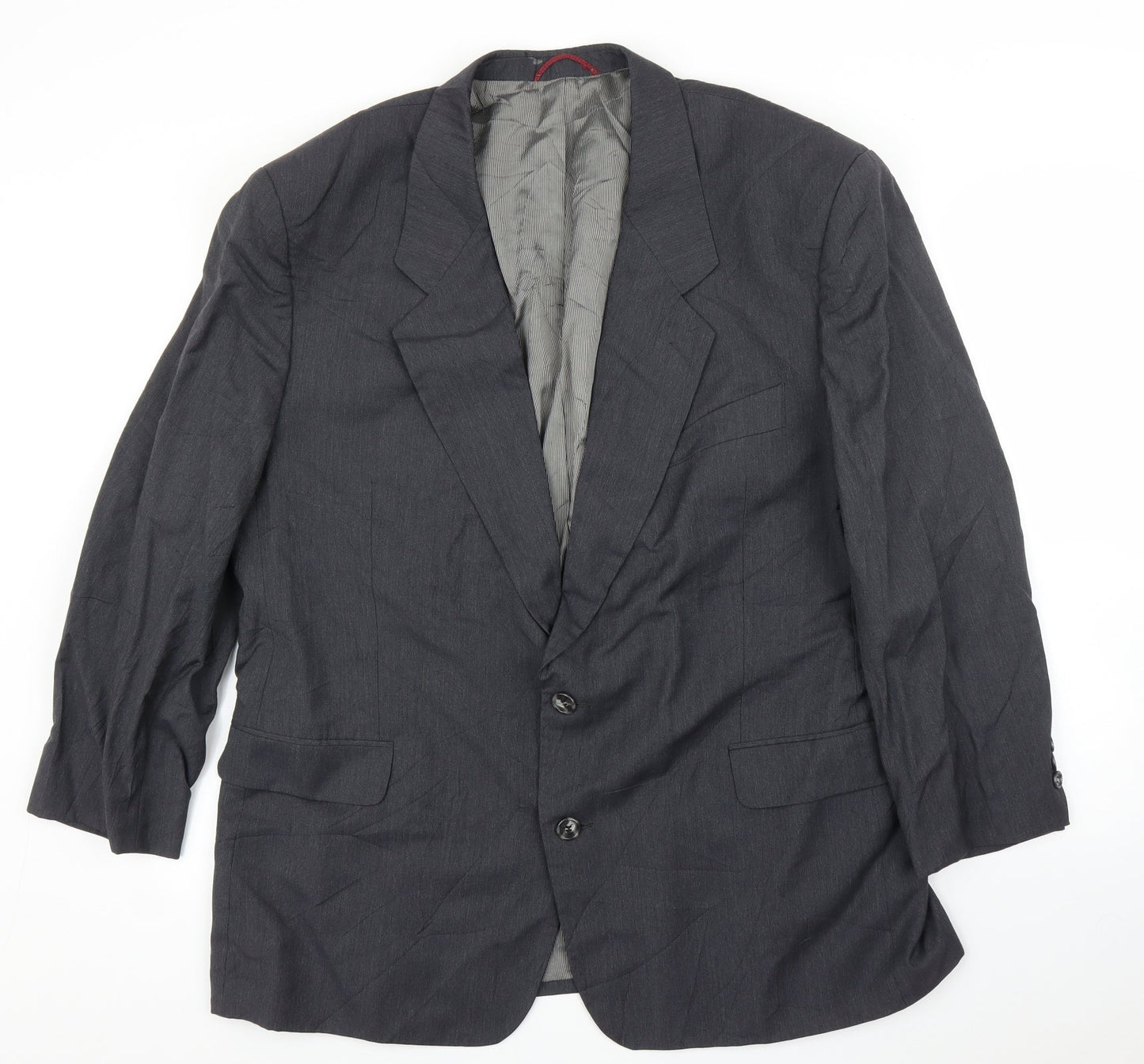 Claude Phillip Mens Grey   Jacket Suit Jacket Size 46