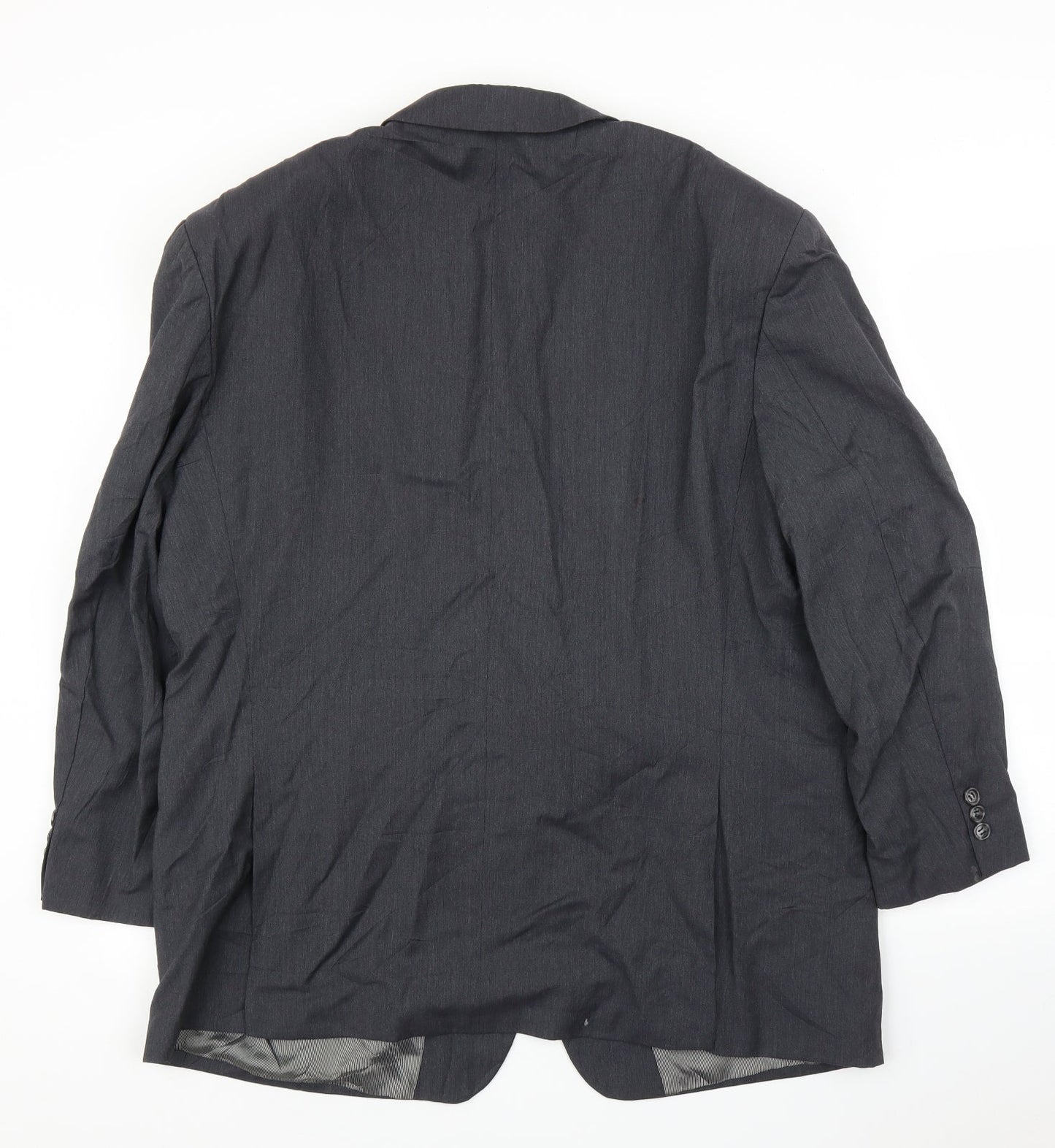 Claude Phillip Mens Grey   Jacket Suit Jacket Size 46