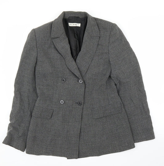 Planet Womens Grey   Jacket Blazer Size 8