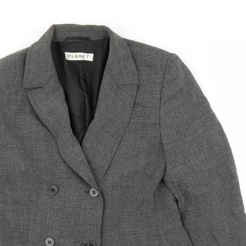 Planet Womens Grey   Jacket Blazer Size 8