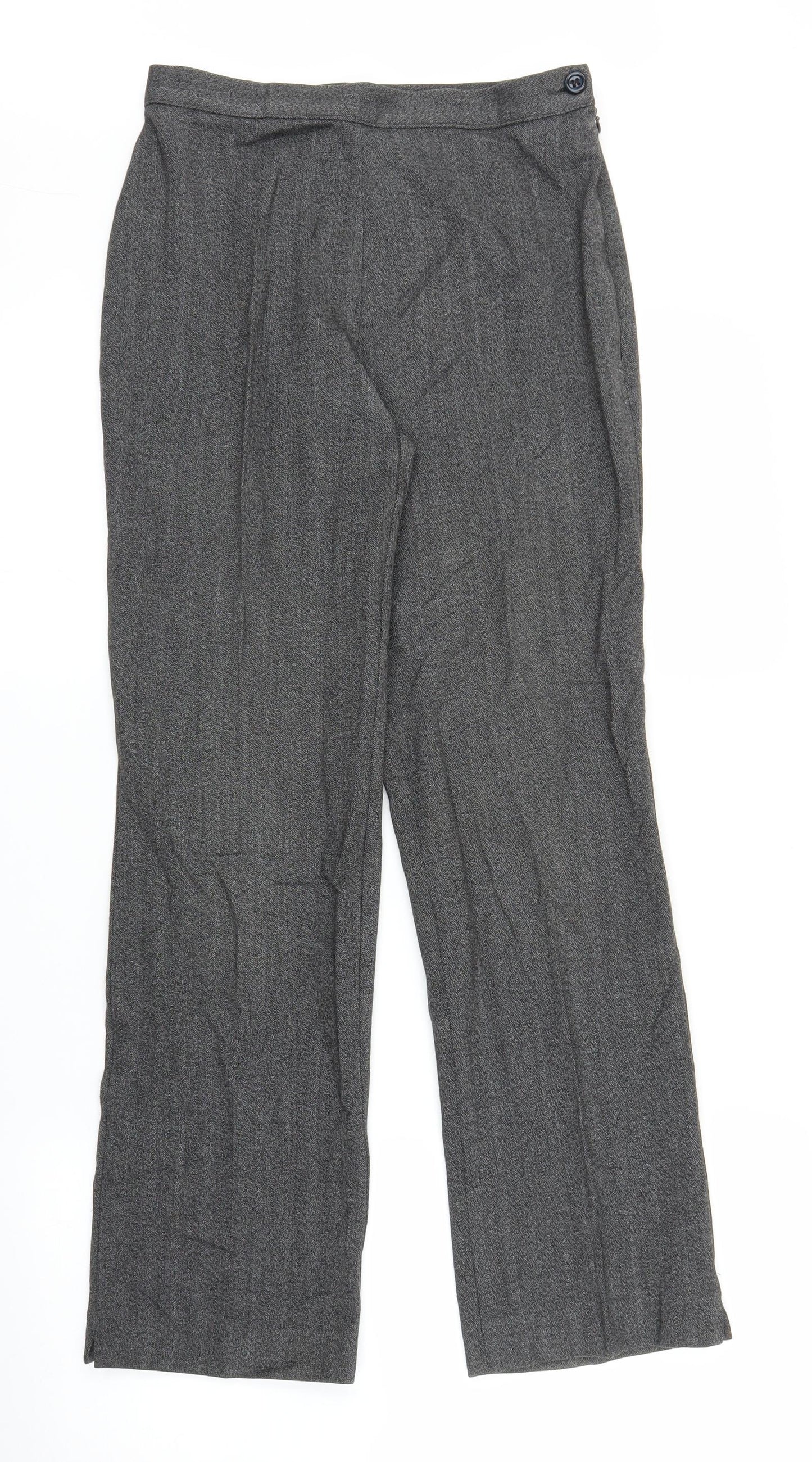 Preworn Womens Grey   Trousers  Size S L27 in