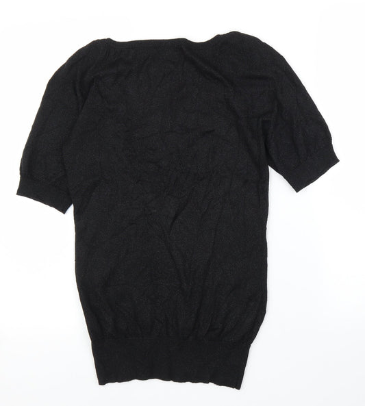 Oasis Womens Black   Basic Blouse Size 8