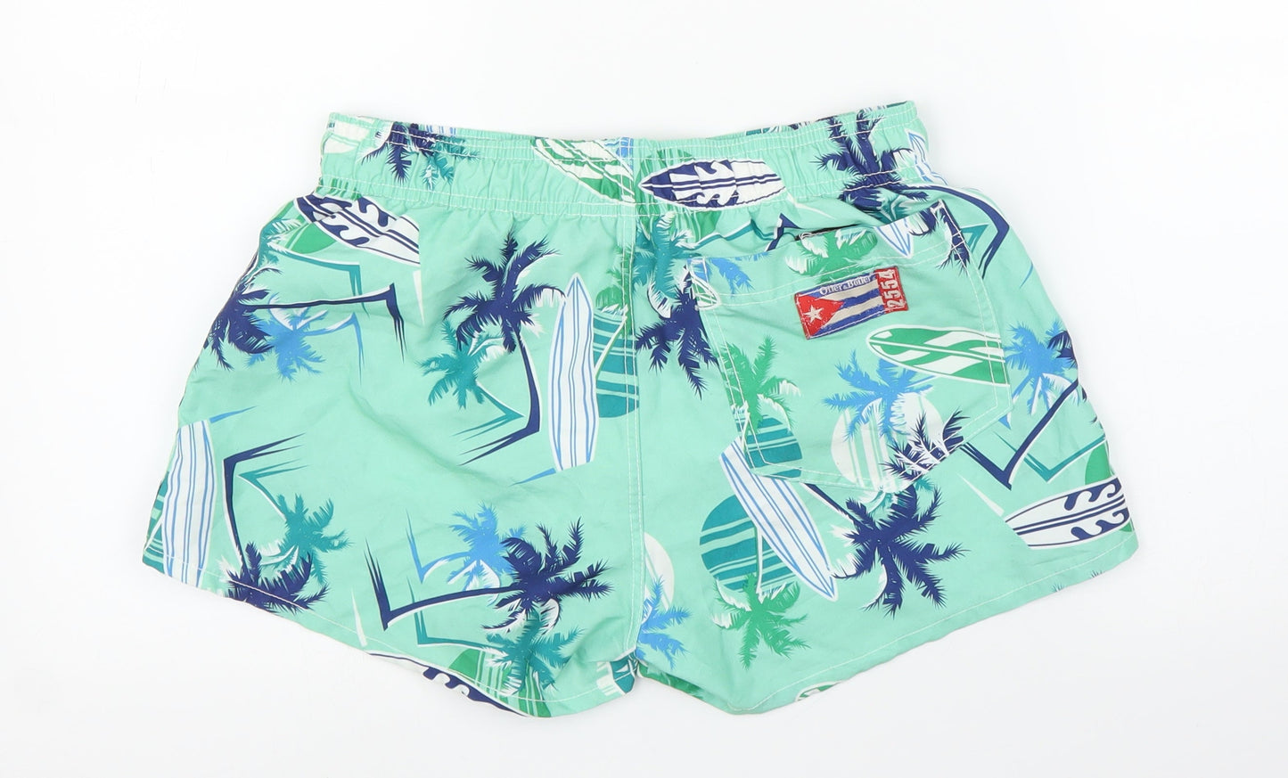 Oiler & Boiler Womens Green   Cut-Off Shorts Size S
