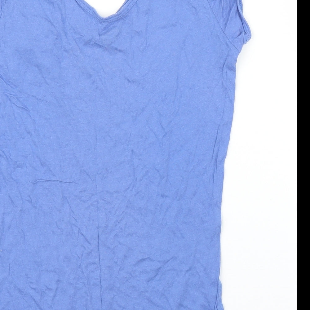 Preworn Womens Blue   Basic T-Shirt Size S