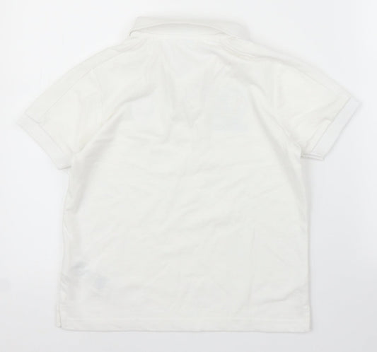 UEFA Euro 2020 Boys White   Basic Polo Size 9-10 Years  - Football