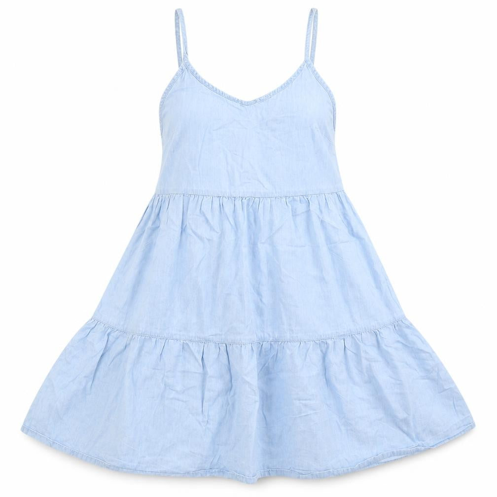 Denim Co Womens Blue   A-Line  Size 4