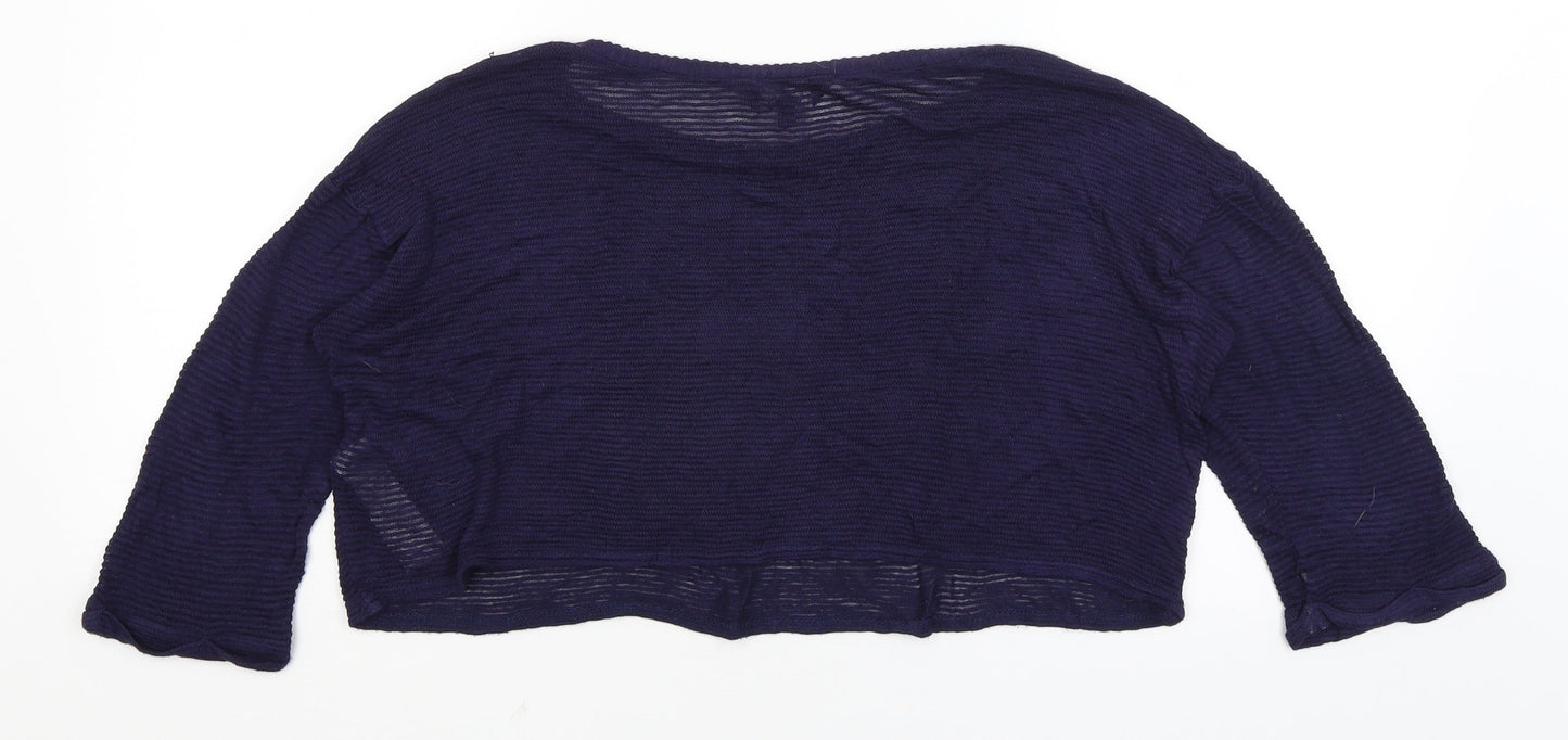 New Look Girls Blue   Cropped T-Shirt Size 12-13 Years