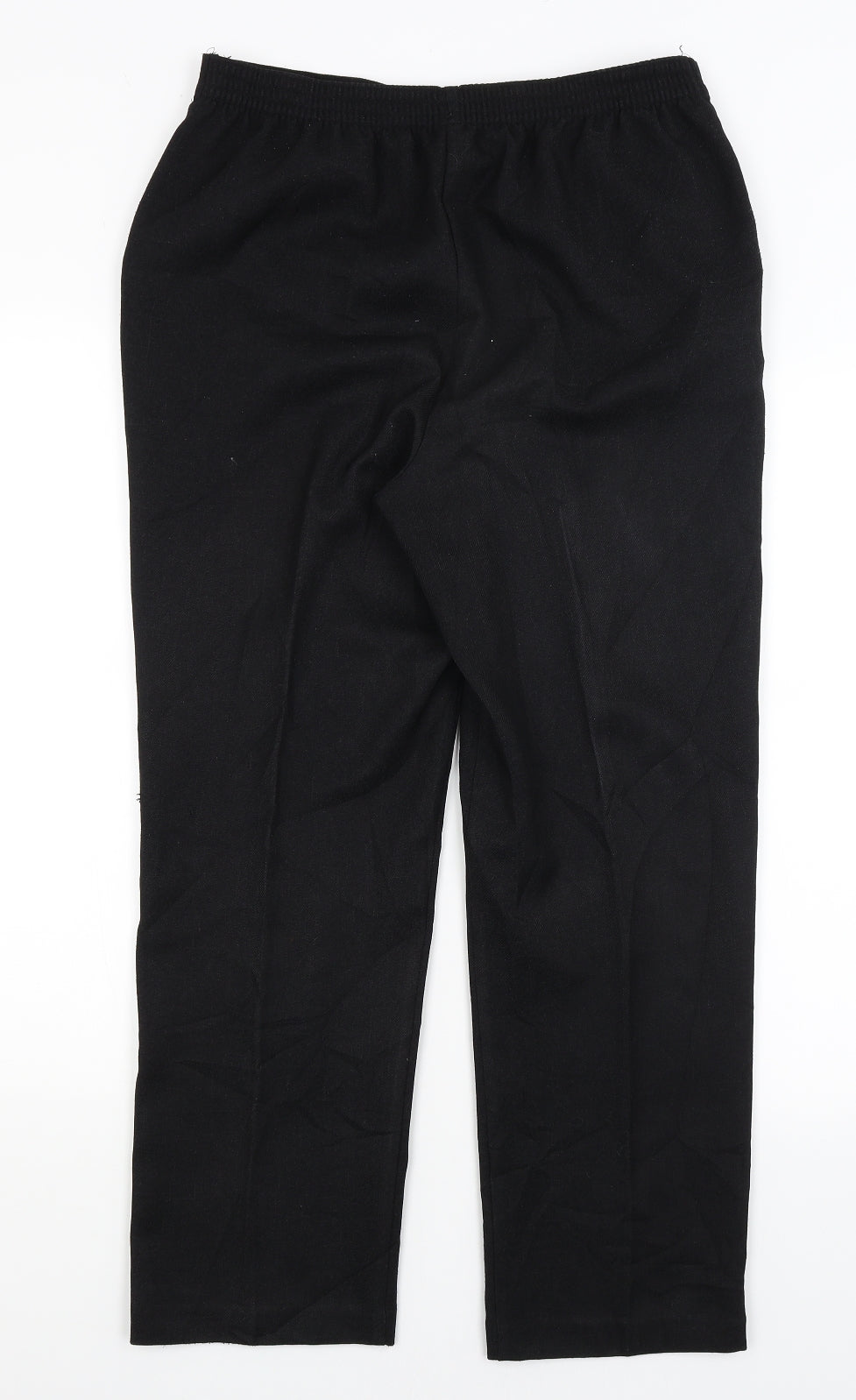 Papaya Womens Black   Trousers  Size 10 L26.5 in