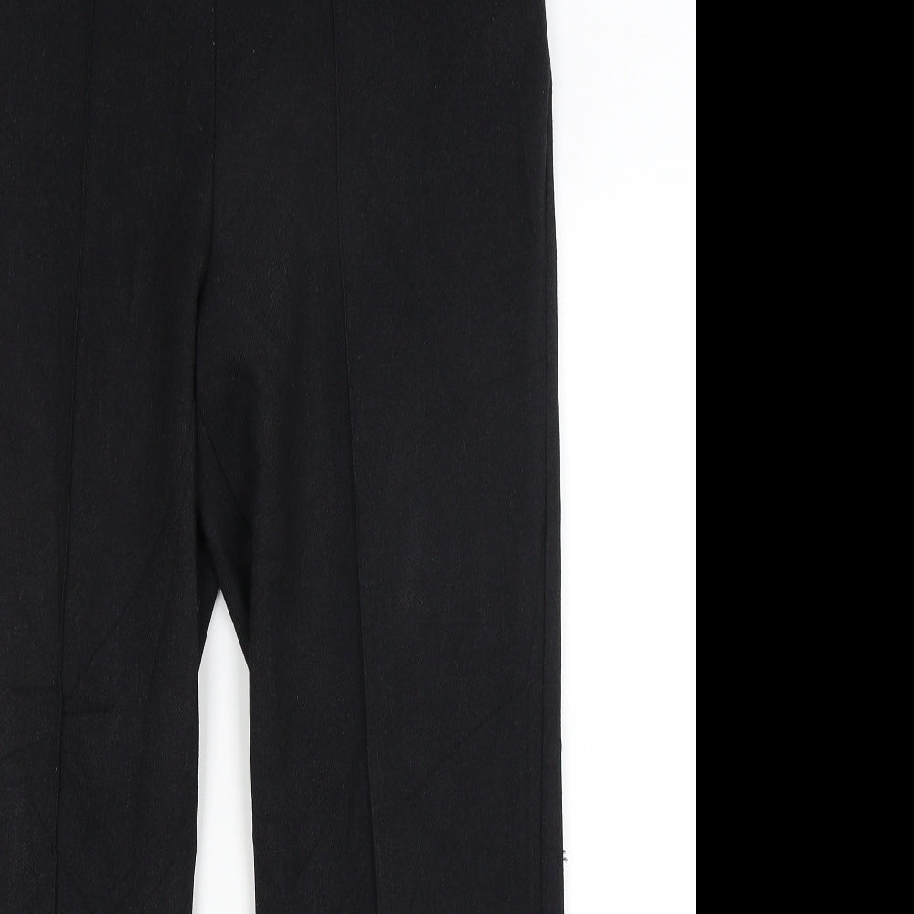 Papaya Womens Black   Trousers  Size 10 L26.5 in