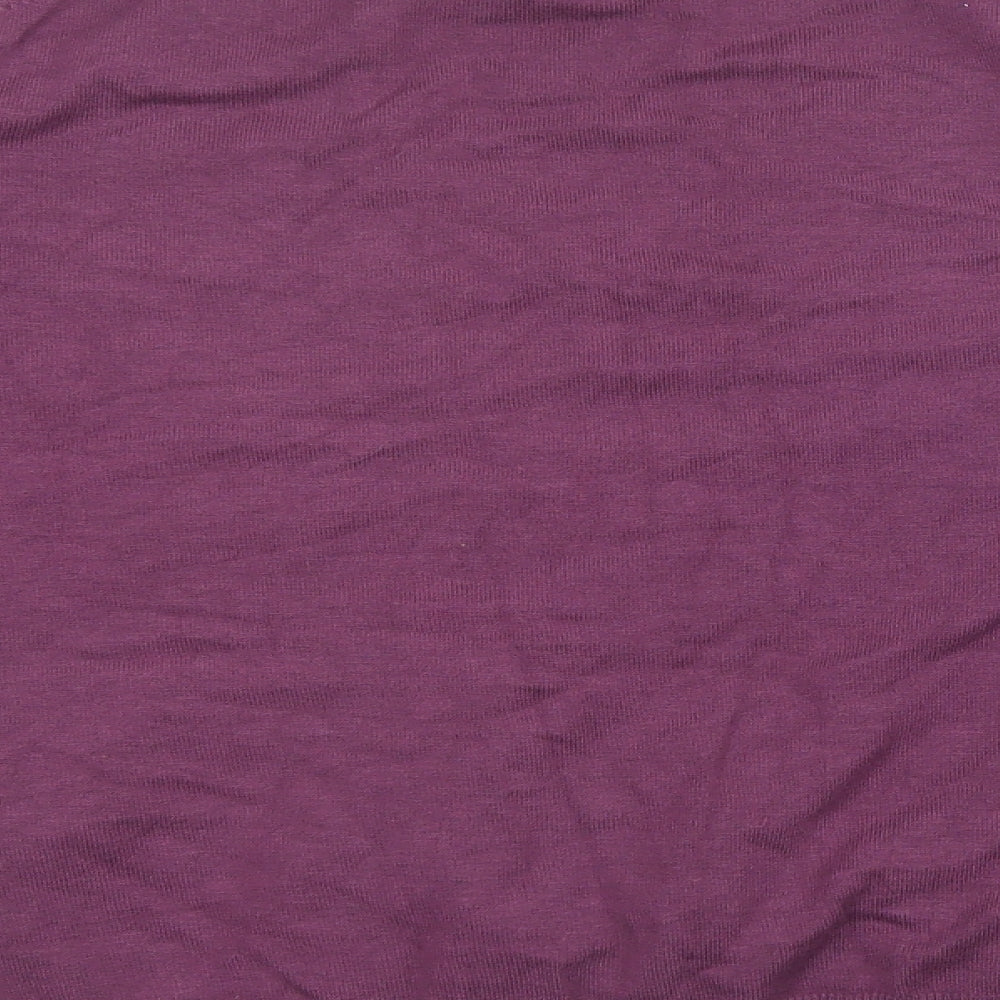 Marks and Spencer Womens Purple  Knit Pullover Sweatshirt Size 22  - with stretch
