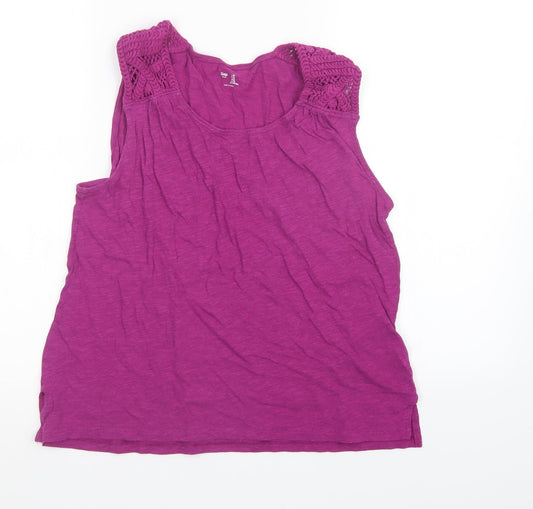 Gap Womens Purple   Basic Tank Size M