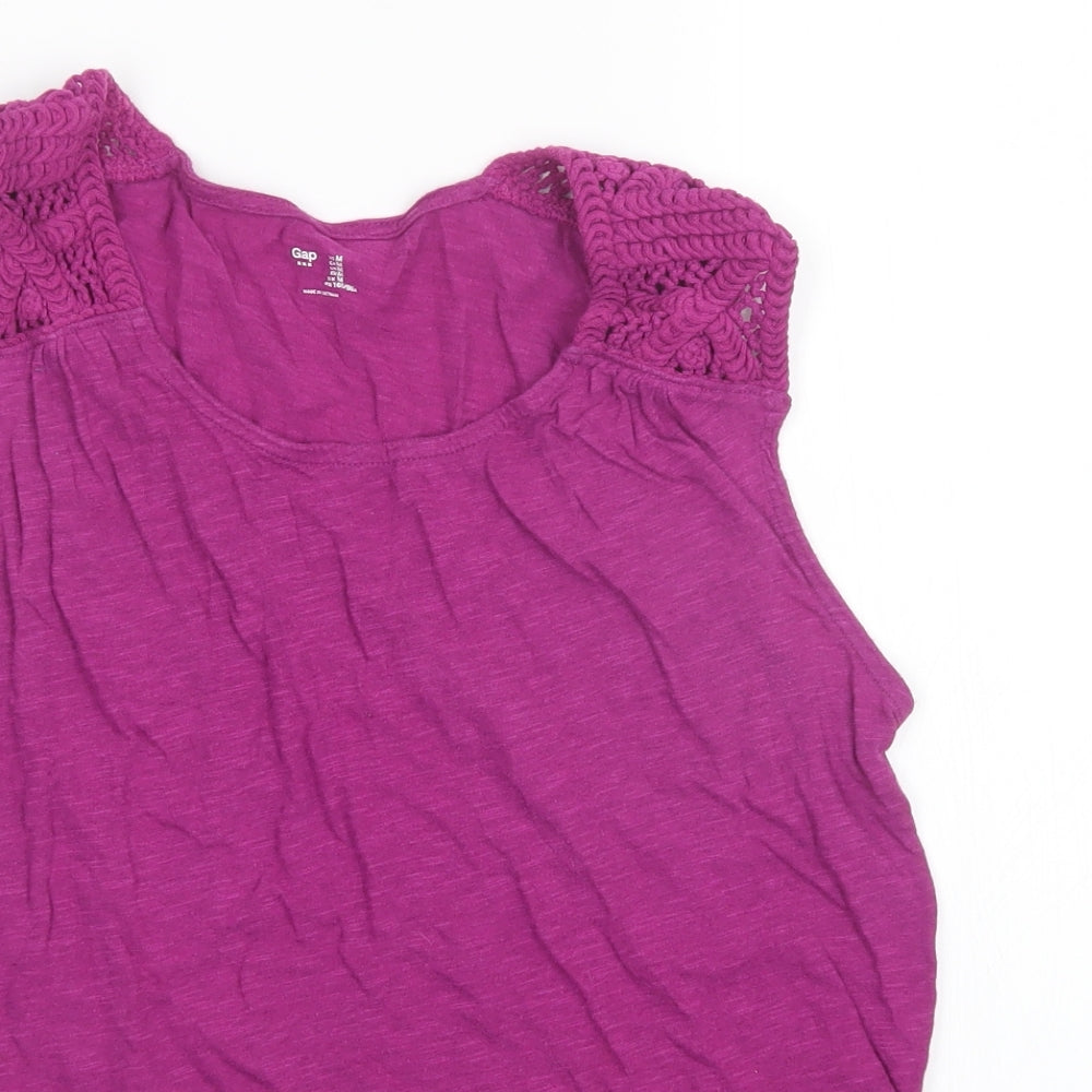 Gap Womens Purple   Basic Tank Size M