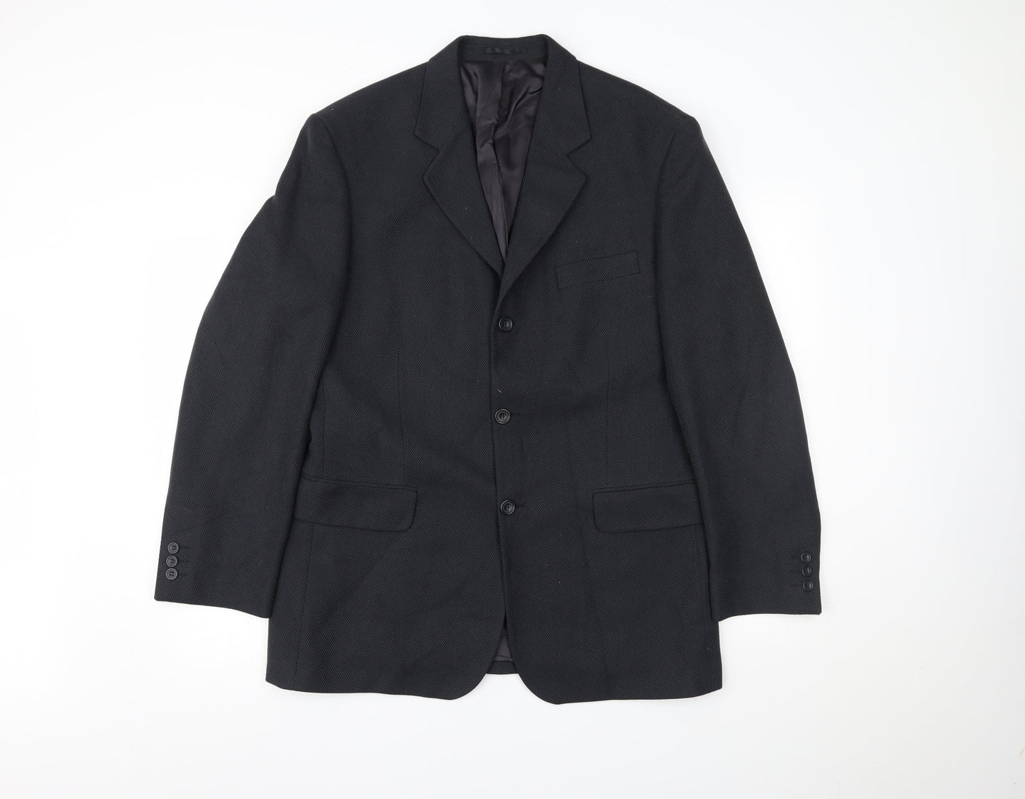 Principles Mens Blue   3 Piece Suit Jacket