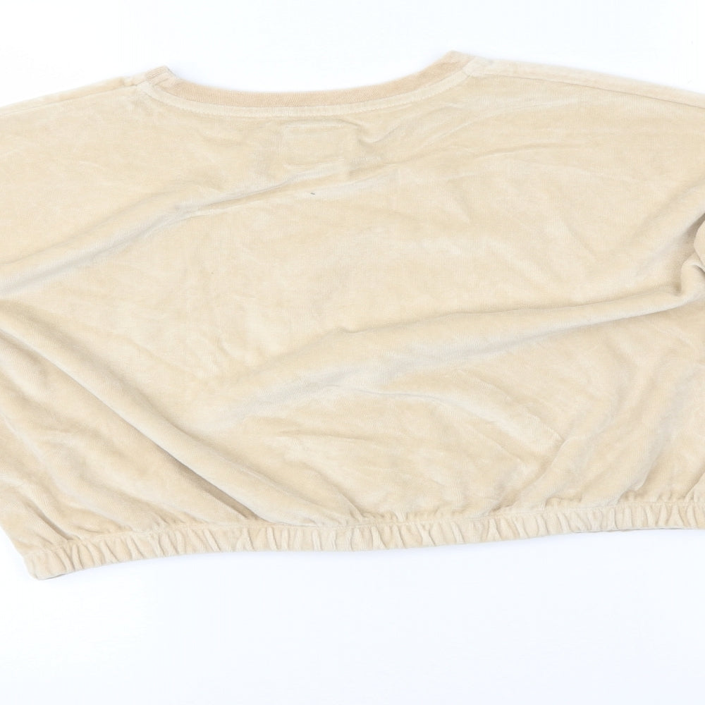 George Girls Beige   Top Pyjama Top Size 13-14 Years  - CHRISTMAS