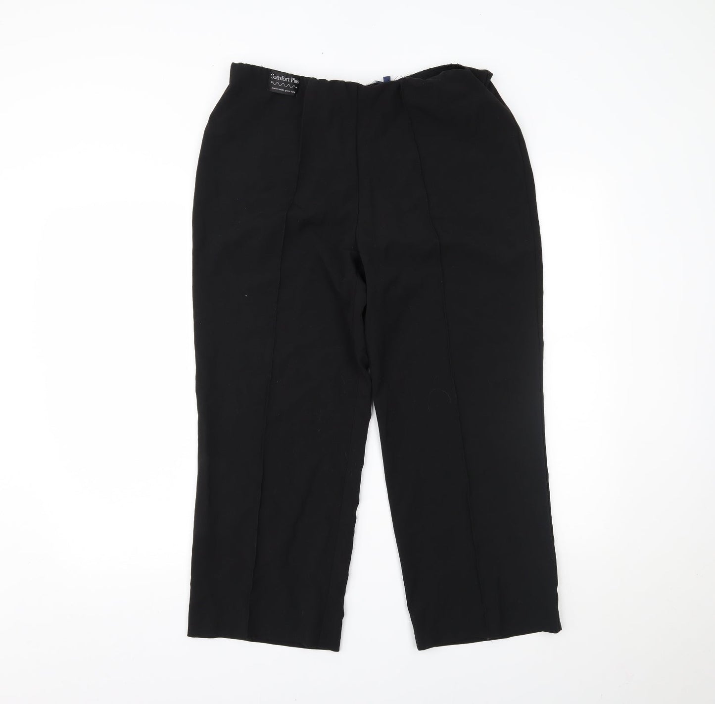 Sarah Hamilton Womens Black   Trousers  Size 14 L23 in