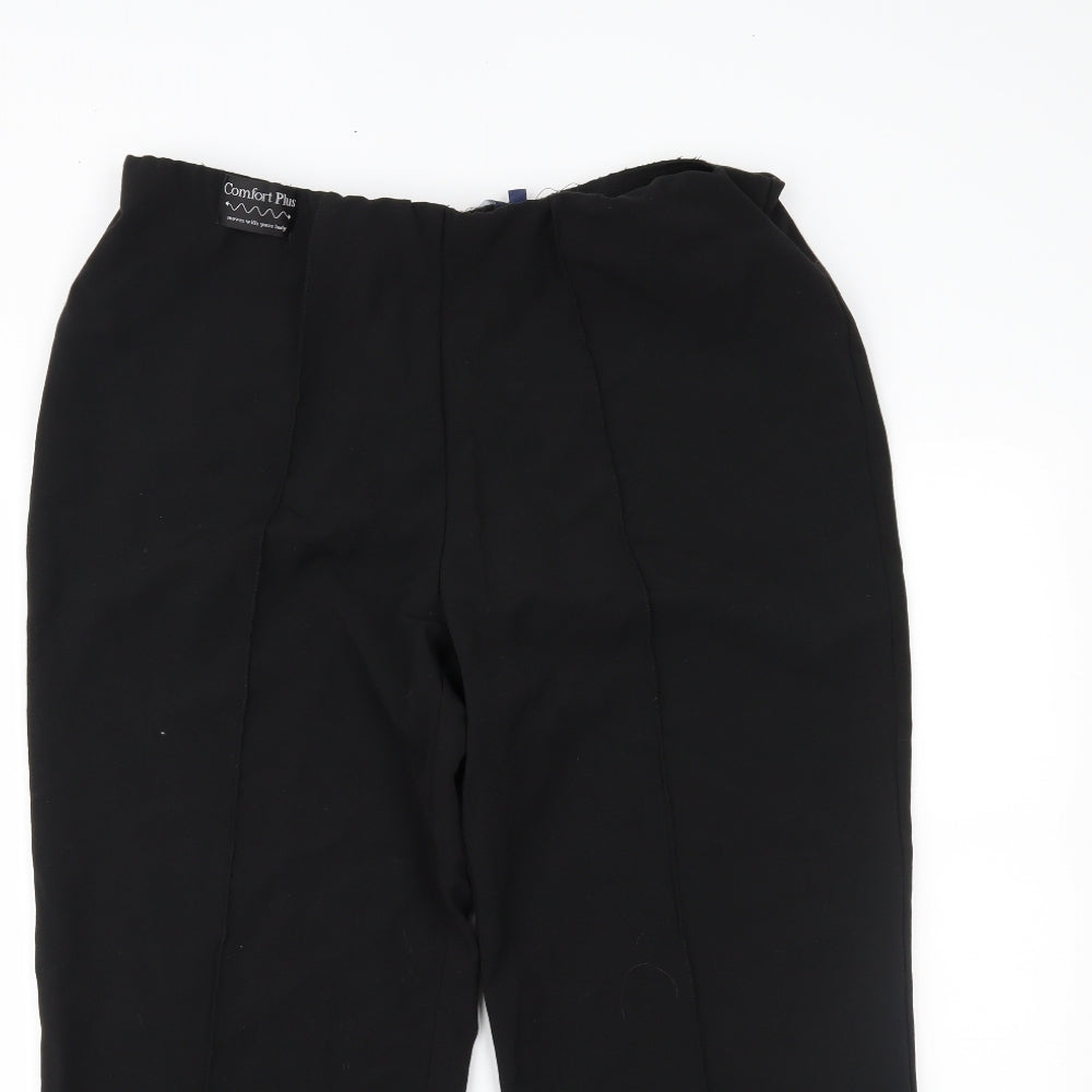 Sarah Hamilton Womens Black   Trousers  Size 14 L23 in