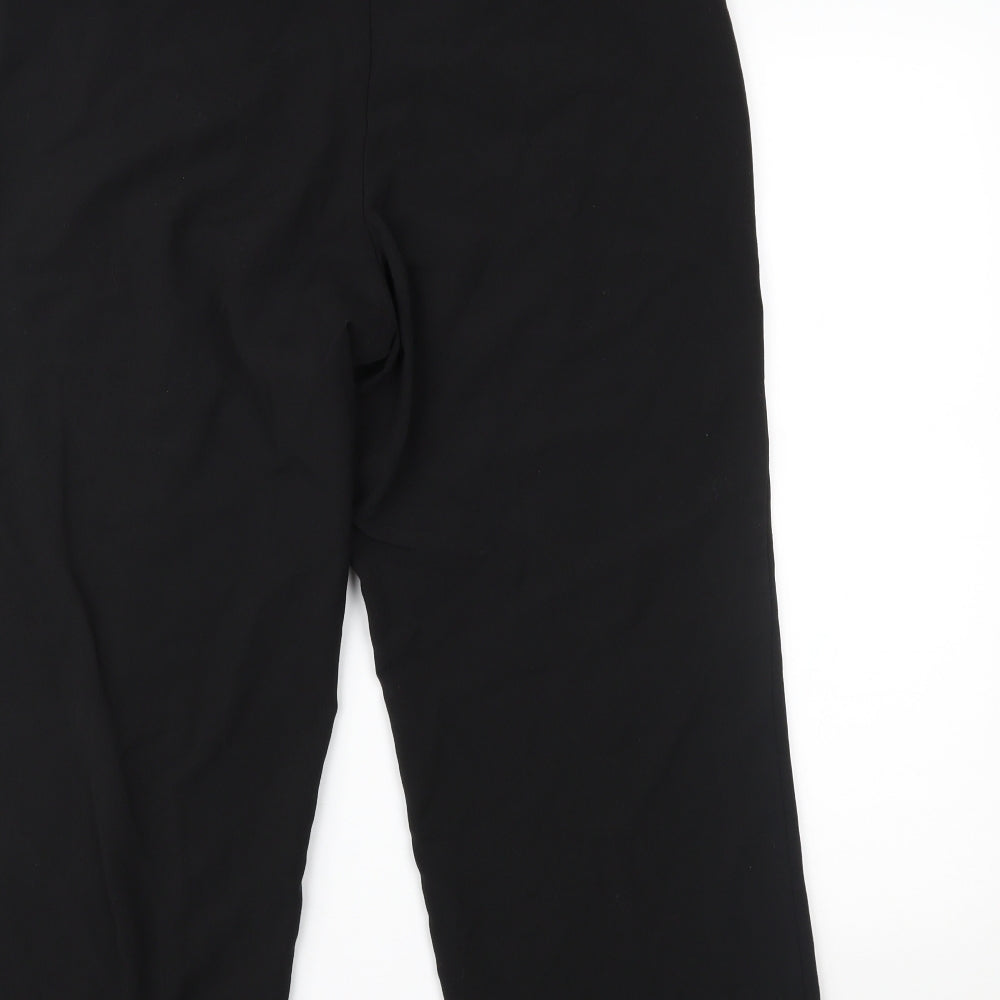 Sarah Hamilton Womens Black   Trousers  Size 14 L23 in