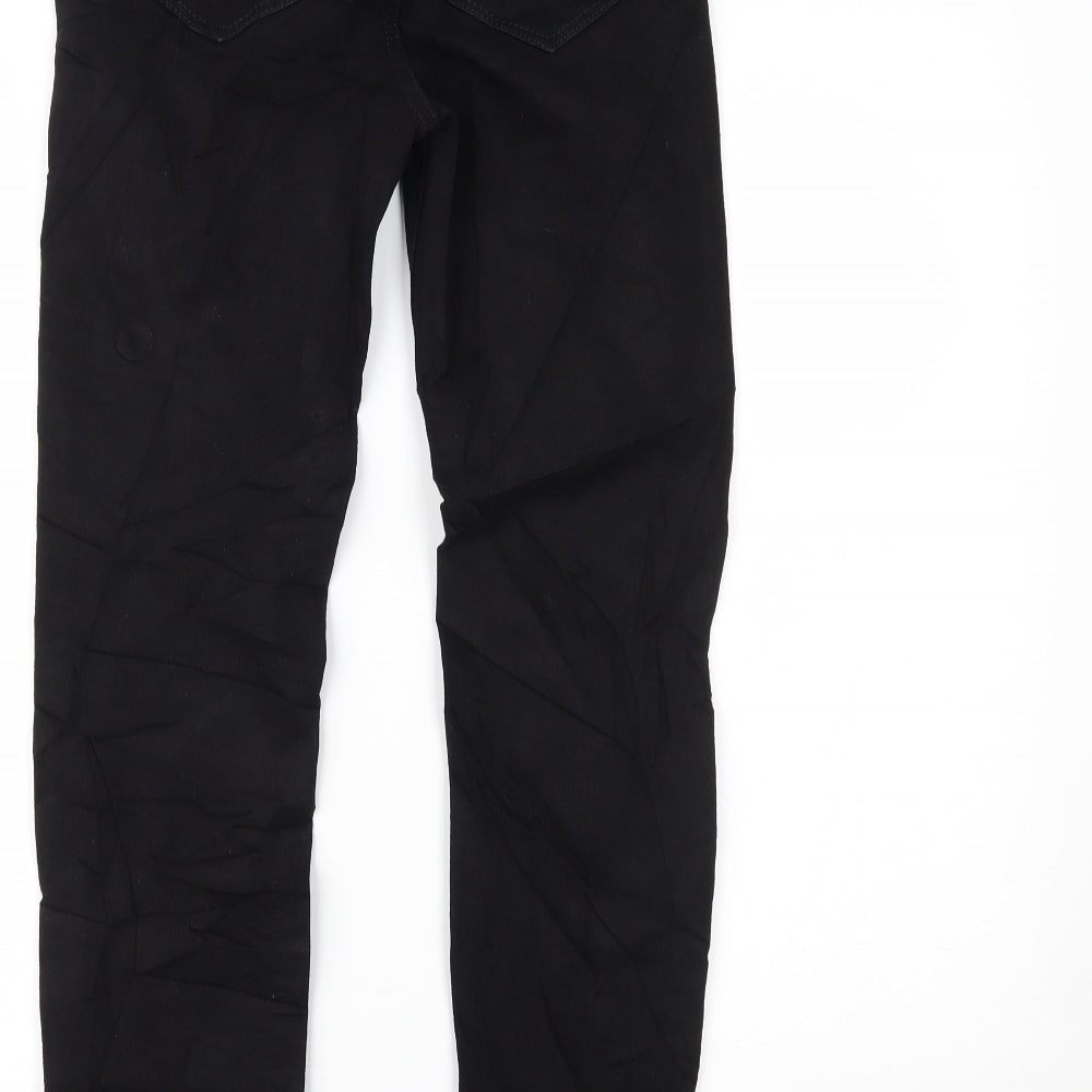 Marks and Spencer Womens Black  Denim Skinny Jeans Size 6 L26 in