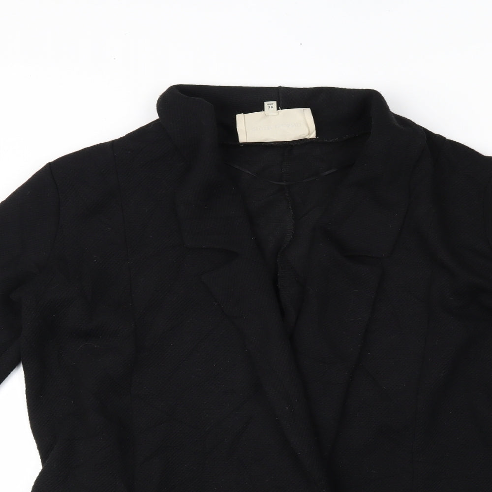 River Island Womens Black   Cape Jumper Size 10