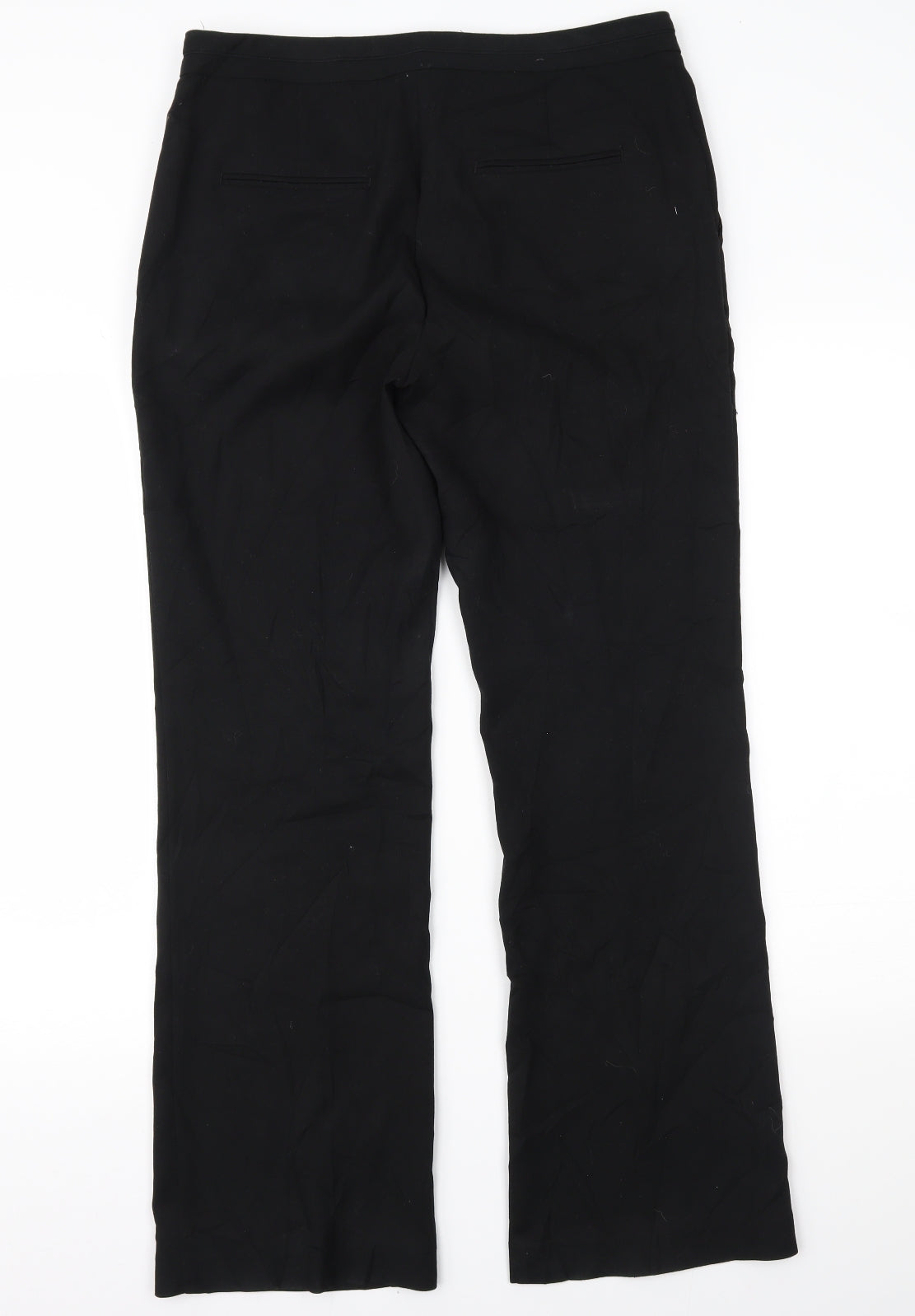 NEXT Womens Black   Trousers  Size 12 L28 in