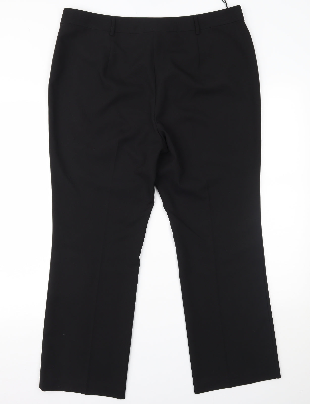 Papaya Womens Black   Trousers  Size 16 L24 in