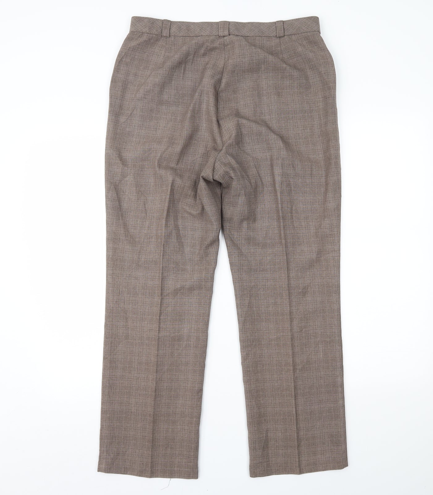 Marks and Spencer Womens Brown   Trousers  Size 14 L24 in