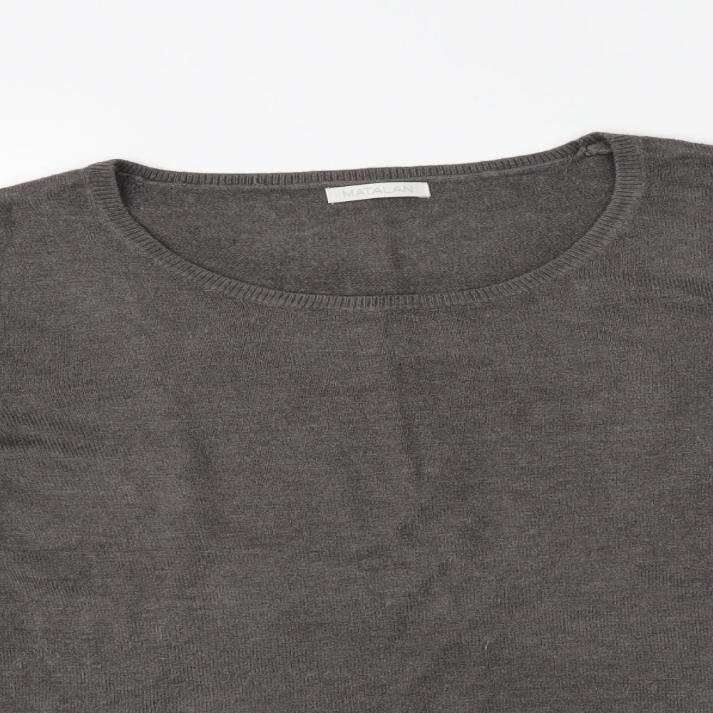 Matalan Womens Grey   Pullover Jumper Size 14