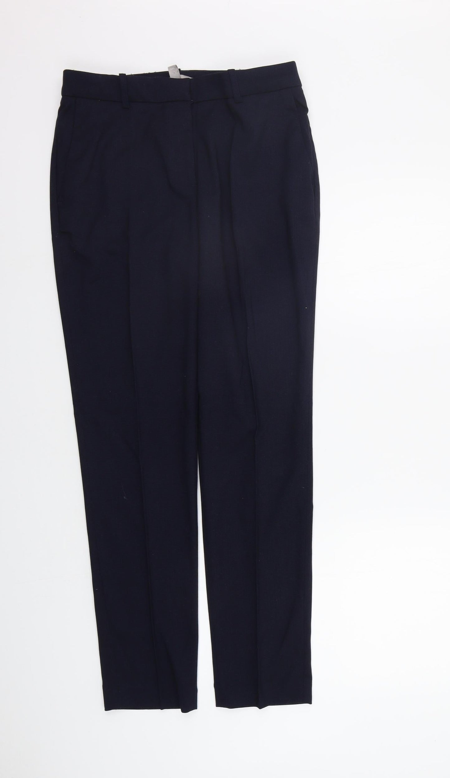 H&M Womens Blue   Trousers  Size 10 L29 in