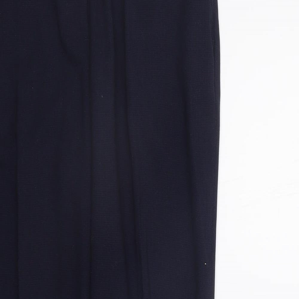 H&M Womens Blue   Trousers  Size 10 L29 in