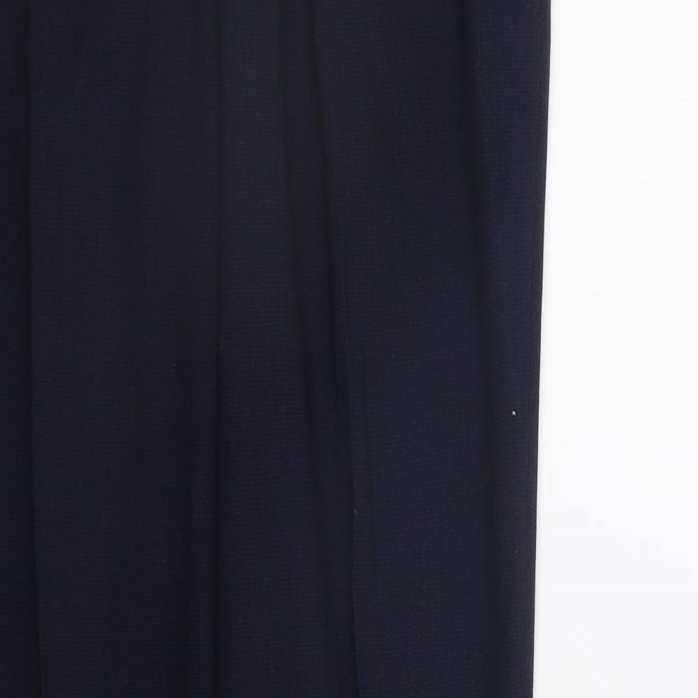 H&M Womens Blue   Trousers  Size 10 L29 in