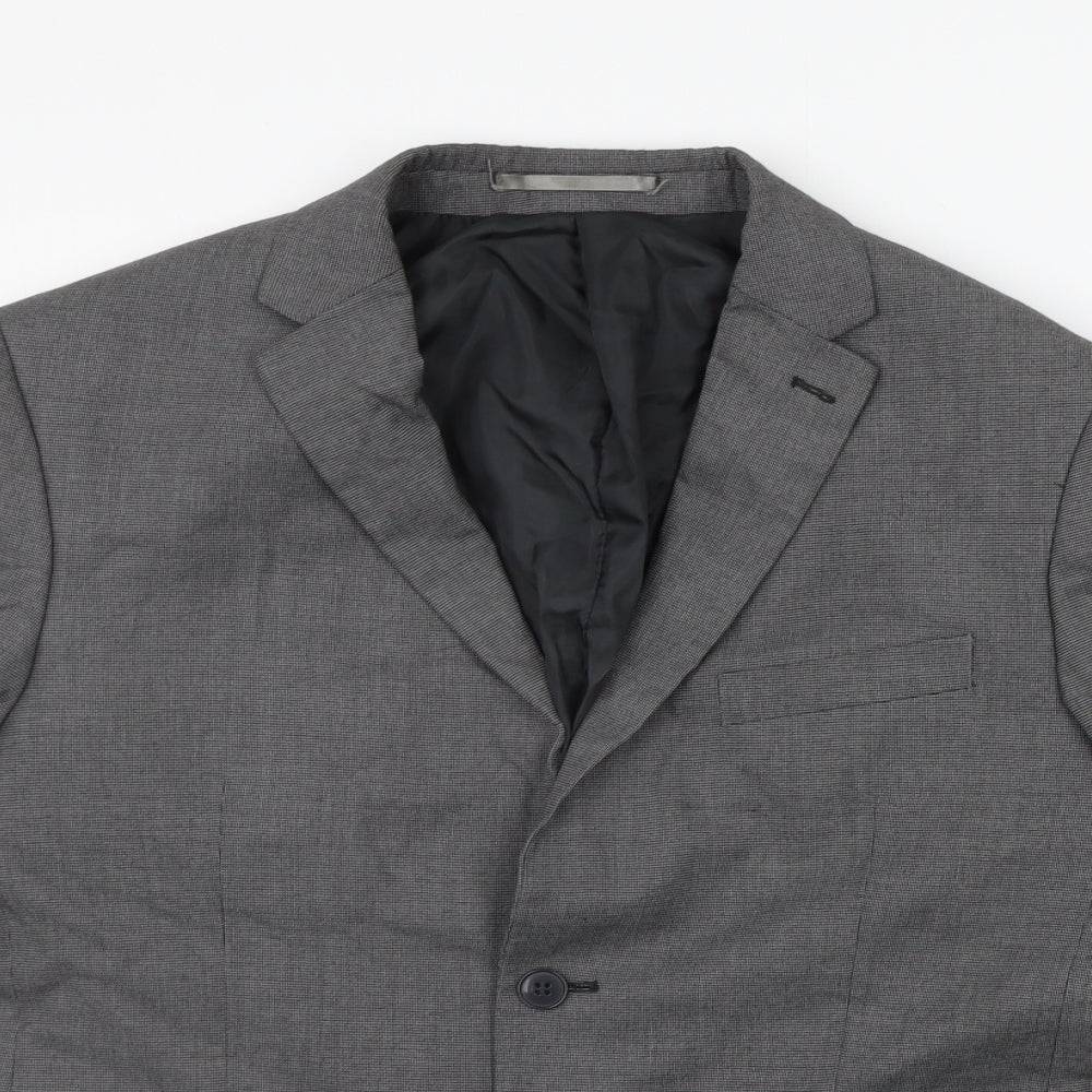 Scott & Taylor Mens Grey   Jacket Suit Jacket Size S