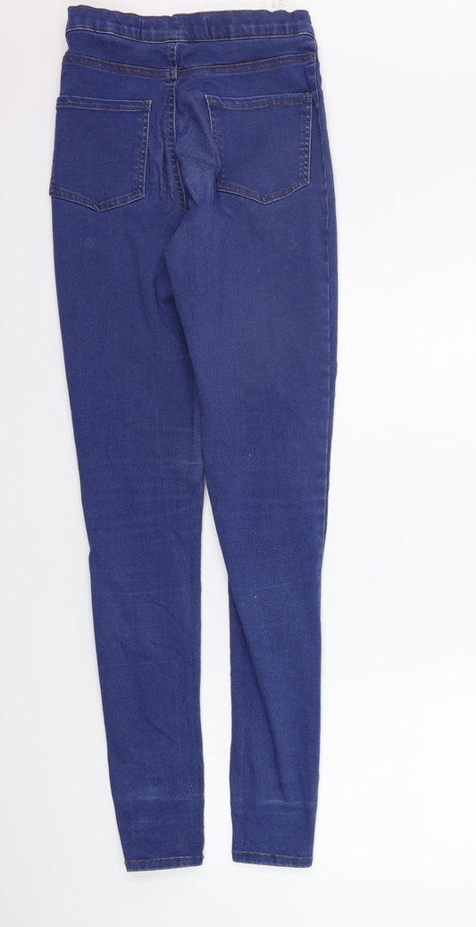 deniem co Womens Blue   Straight Jeans Size 8 L32 in