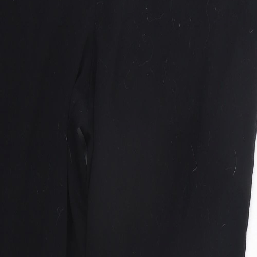 Marks and Spencer Womens Black   Trousers  Size 14 L28 in
