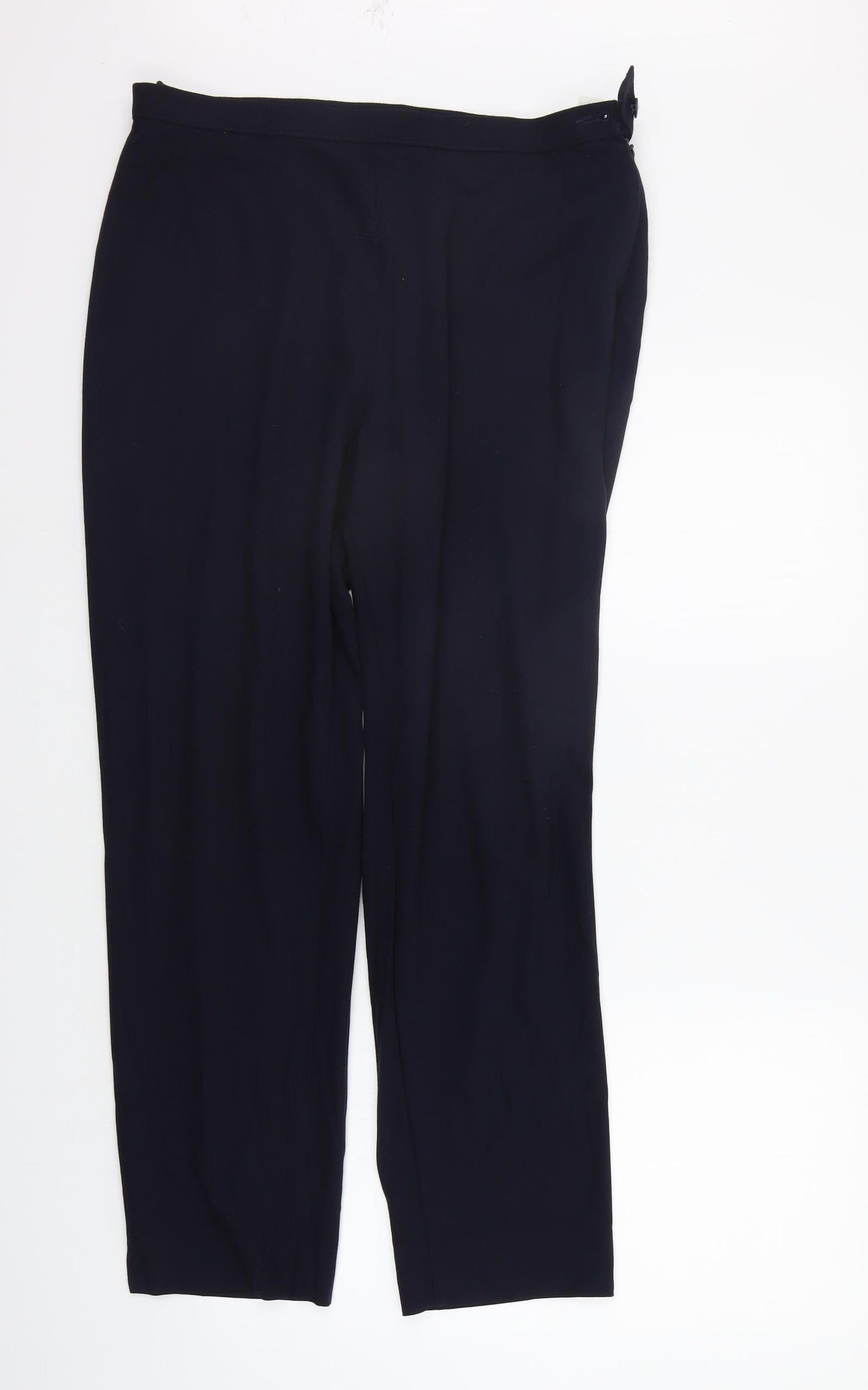 Marks and Spencer Womens Blue   Trousers  Size 16 L27 in