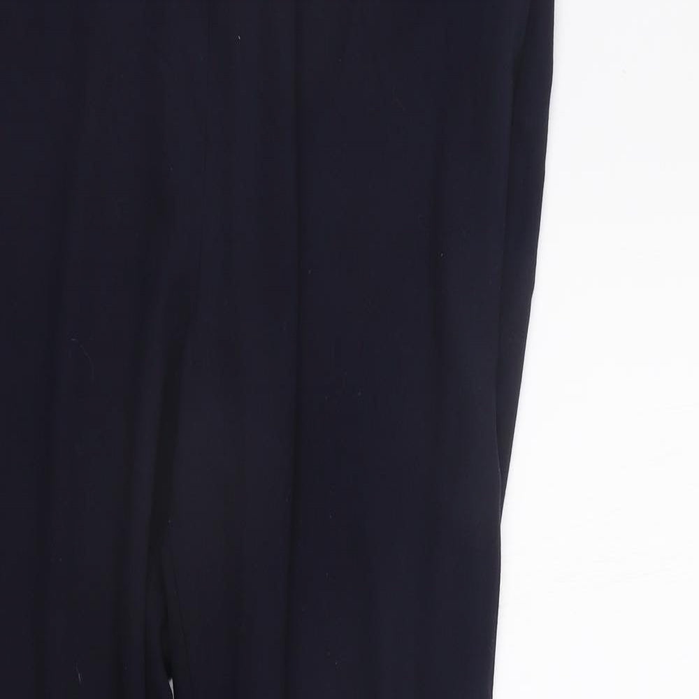 Marks and Spencer Womens Blue   Trousers  Size 16 L27 in