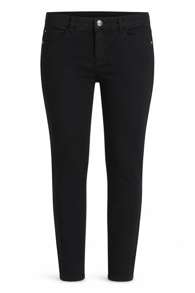 Denim & Co. Womens Black   Jegging Jeans Size 10 L29 in