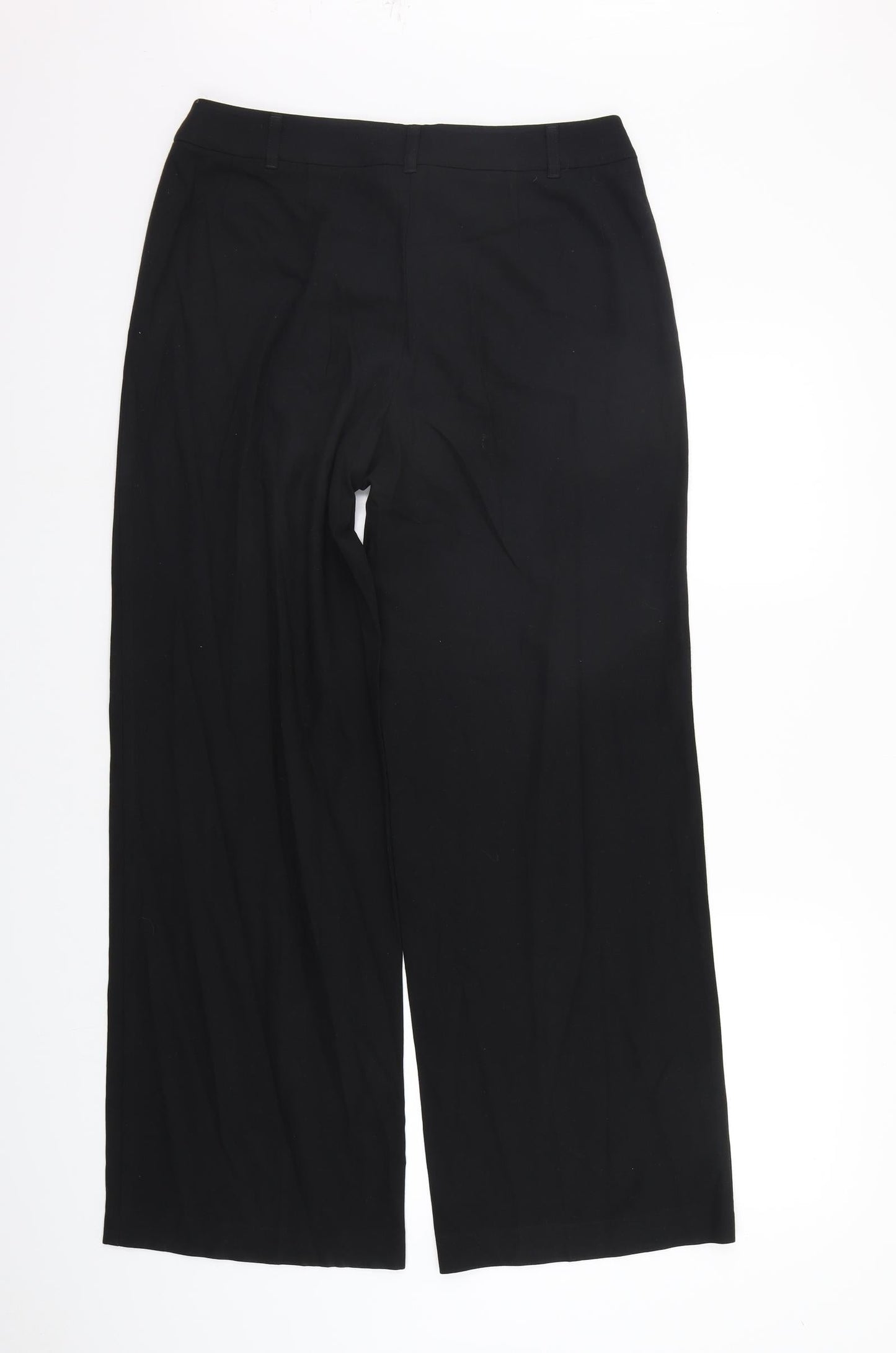 Marks and Spencer Womens Black   Trousers  Size 14 L29 in