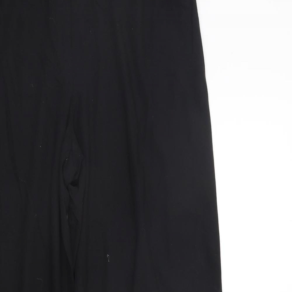 Marks and Spencer Womens Black   Trousers  Size 14 L29 in