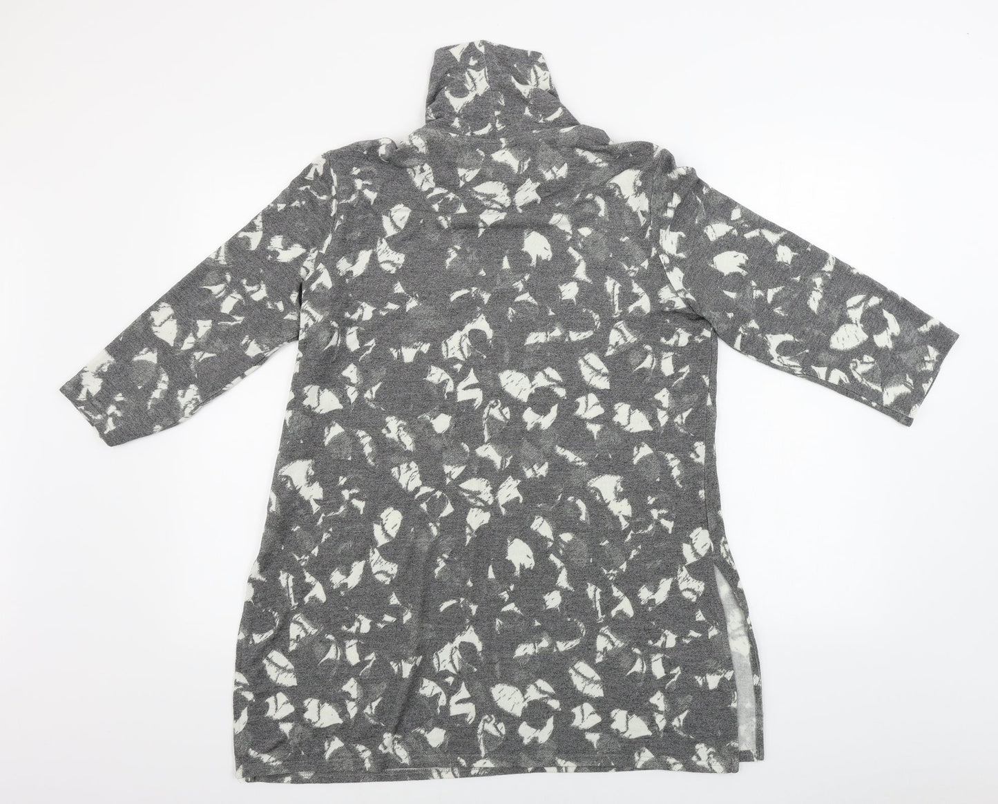 Marks and Spencer  Womens Grey Animal Print  Pullover Jumper Size 16