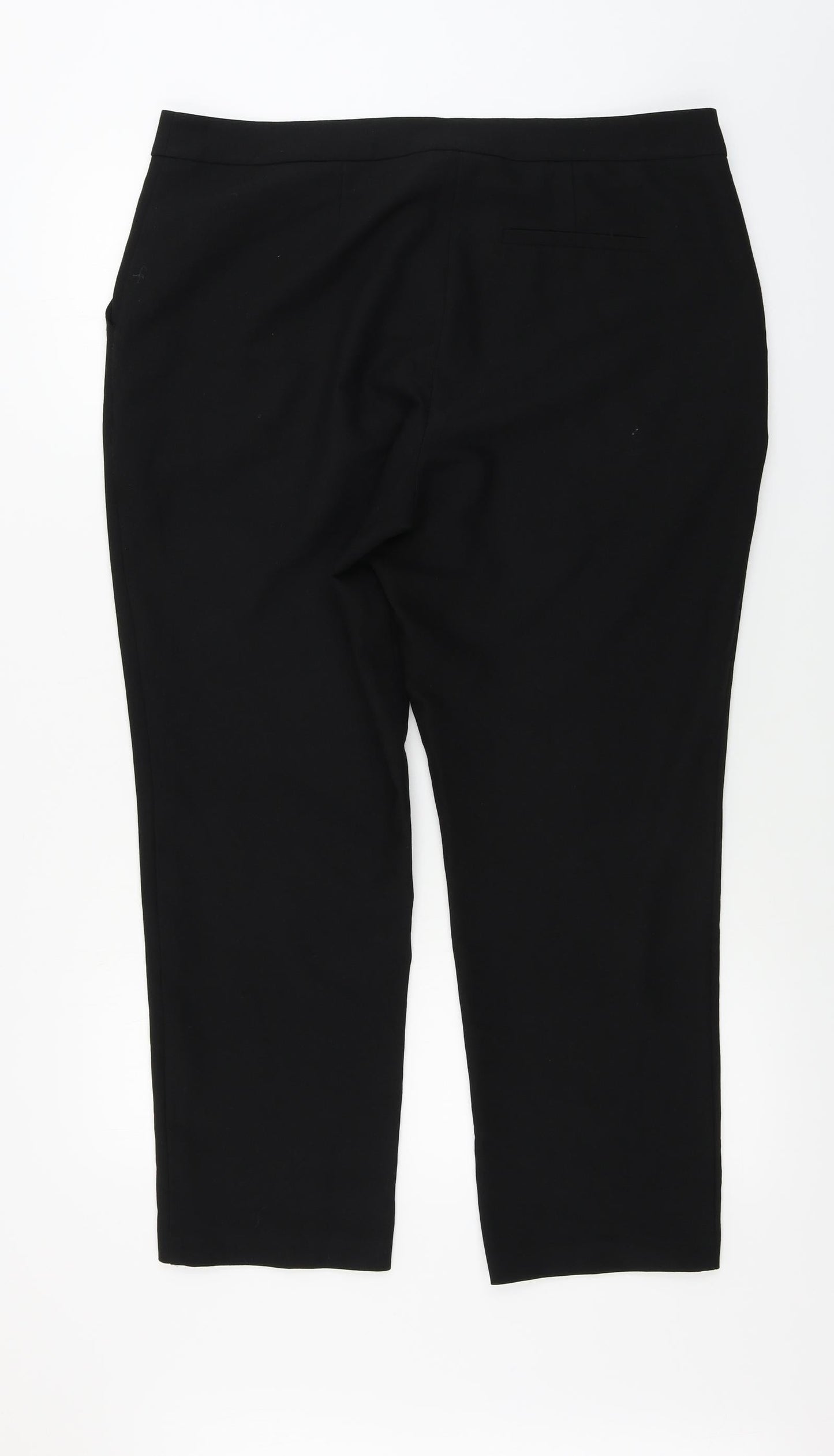 Very Womens Black   Trousers  Size 16 L25 in