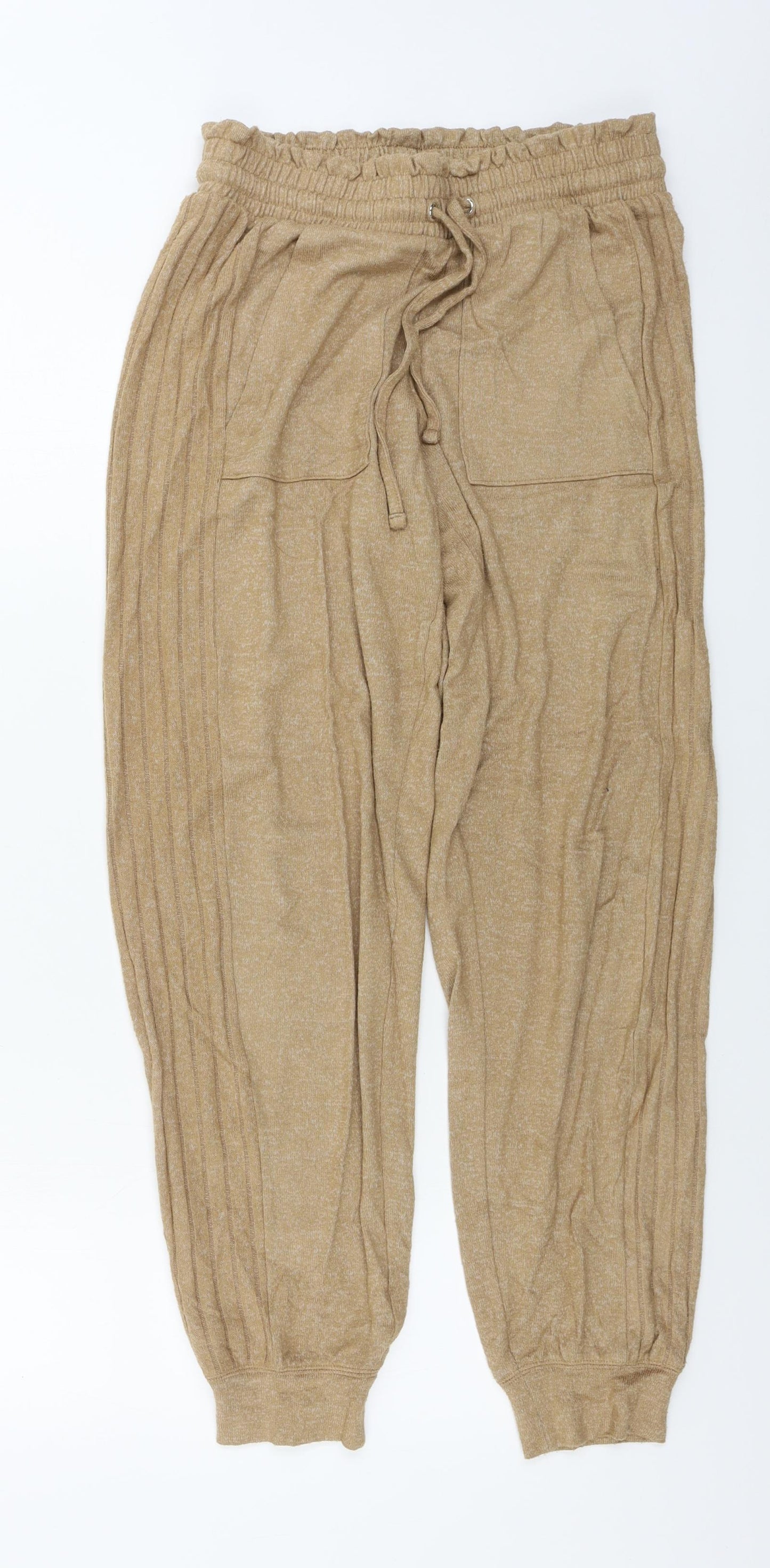 Marks and Spencer  Womens Brown   Sweatpants Trousers Size 8 L25 in
